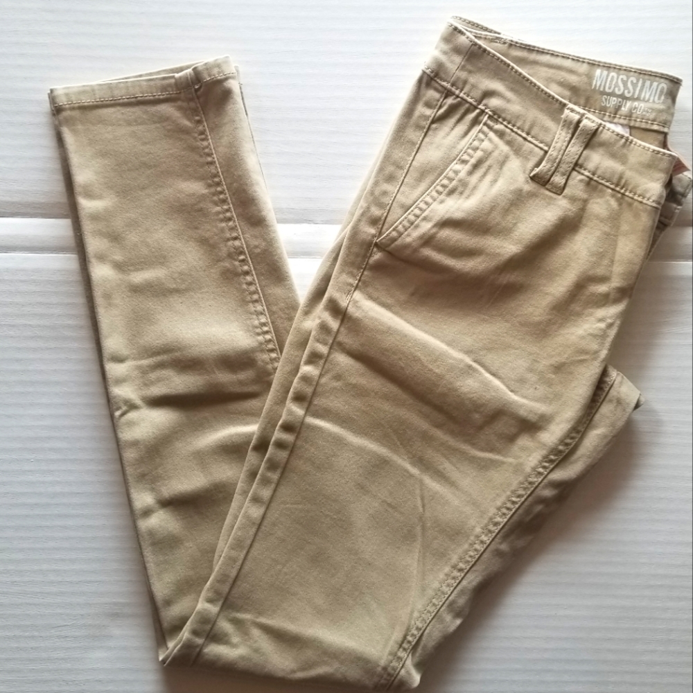 MOSSIMO SUPPLY CO. WOMENS LOW RISE SKINNY PANTS